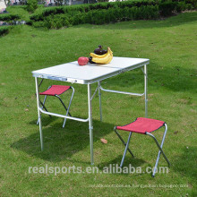 Niceway plegables mesa de comedor con sillas de venta caliente plegable mesa de camping de alta calidad mesa de comedor plegable